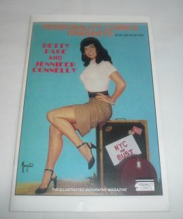 1991 comic book ~ BETTIE PAGE, JENNIFER CONNELLY (the movie Labyrinth)