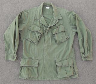  War Slant Pocket Jungle Poplin Field Combat Shirt Jacket Coat M