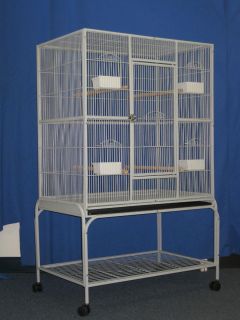32x20 Parrot Bird Cage Cages Cockatiel Conure Finch Parakeet F3224 P 