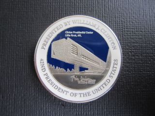 Potus William J Clinton Presidential Library Coin