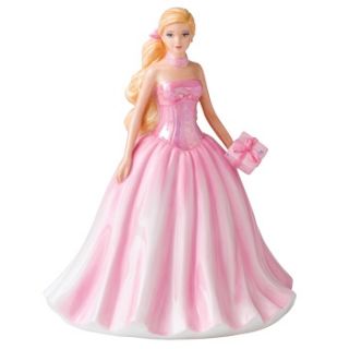 Royal Doulton Barbie Birthday Wishes Pretty Ladies Petite Figurine 