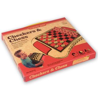   Chess and Checkers Multiple Game Combination Set Large