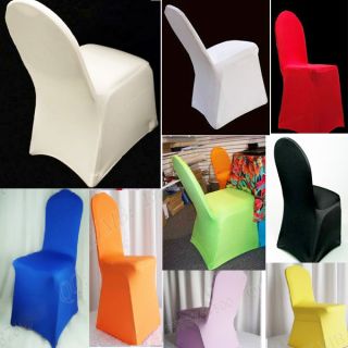 Polyester Folding Banquet Universal Chair Covers Wedding
