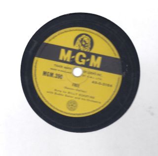 BILLY ECKSTINE LOT 3 UK MGM 78 rpm MY FOOLISH HEART I APOLOGIZE 