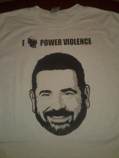 HEART POWER VIOLENCE BILLY MAYS T SHIRT ALL SIZES SPAZZ NEANDERTHAL 