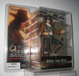 MCFARLANE BILLY THE KID SIX FACES OF MADNESS RARE NEW IN NEAR MINT 