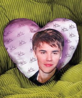 Justin Bieber Pillow feature incredible graphics with a photo 