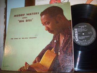 Muddy Waters Sings Big Bill Broonzy Black Chess 1960