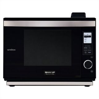 Sharp Supersteam Convection Oven Microwave in Black AX 1200K