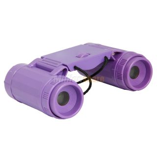   Quality Folding Mini Children Binoculars Telescope Toy Purple