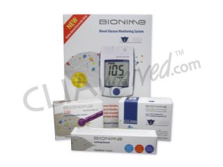 Righttest Diabetes Glucose Bionime GS300 Series Meter 15 Boxes Test 