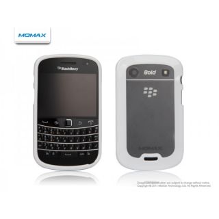 Momax I Case Pro for Blackberry Bold 9900 White Free Screen Protector 