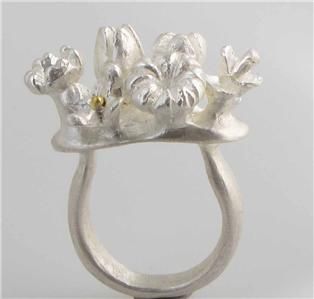 Birgit Holdinghausen Fine Art Jewellery Silver Ring