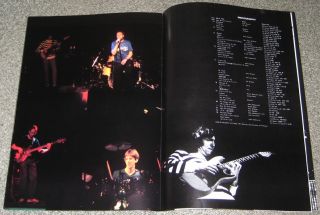   Japan Tour Book No 1 Concert Programme Yes Bill Bruford UK 1984