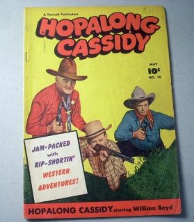 Hopalong Cassidy Fawcett comic # 19