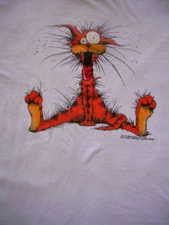 1984 Copyrighted Bill The Cat Bloom County Shirt Vintag