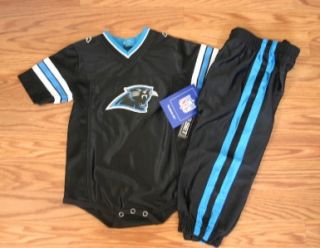 Football Outfit Carolina Panthers 24 Months Too Cute