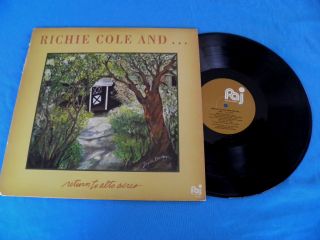 Richie Cole Art Pepper Billy Higgins Bob Magnusson RARE LP Jazz Listen 