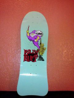1984 G s G s Gordon Smith Billy Ruff Wizard RARE Skateboard Deck Mint 