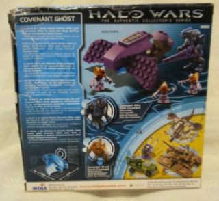 Mega Bloks Halo Wars Covenant Ghost 96802 Vechile Blocks Set 