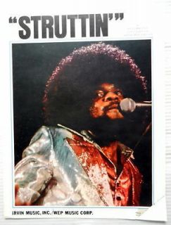 Billy Preston Sheet Music Struttin 70s Soul R B Funk Brothers 