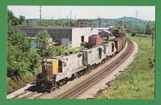 Louisville & Nashville EMD GP 7 Tennessee Freight Train 1978 Railroad 