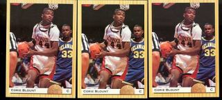 Chicago Bulls Cincinnati Monrovia CA Corie Blount Card