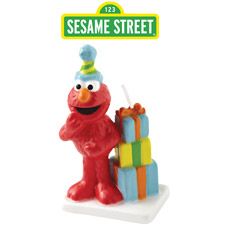 Wilton Elmo Birthday Candle Sesame Street Party Cake