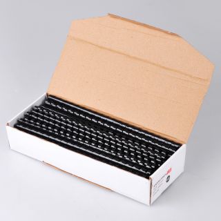 100 Black Plastic Combs Binding Spines 3 8 80 Sheets