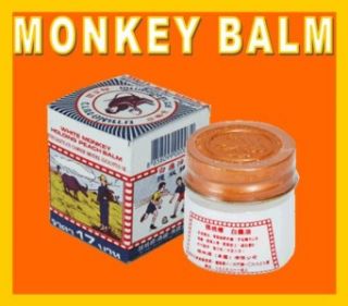 12g Monkey Thai Balm Pain Muscle Ache Mosquito Relief