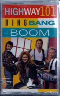 Bing Bang Boom Highway 101 Cassette 1991 New in Shrink 075992658843 