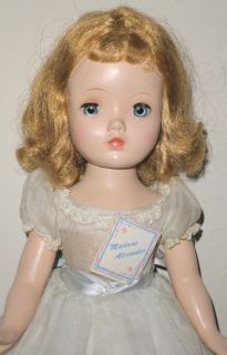 Vintage Alexander Doll 15 Binnie Walker Tag Cissy Face All Original 