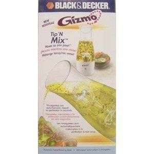 Black & Decker Gizmo GDM100 Tip N Mix Automaric Salad Dressing Mixer 