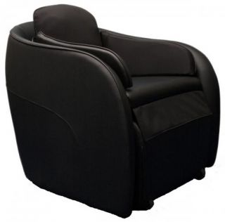 NEW Omega Aires BLACK Hidden Legrest Full Body Massage Chair w/ Foot 
