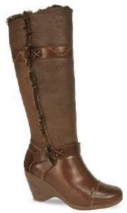 Blondo Womens B1605 Latisha Waterproof Leather Shearling Winter Boots 