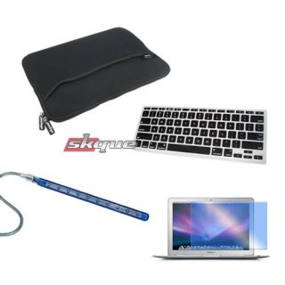 Case Bag Keyboard Skin USB Light Bundle for Apple MacBook Pro 13 3in 