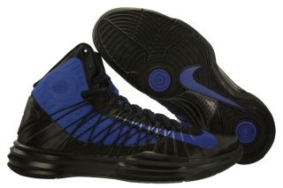 New 2012 Mens Nike Hyperdunk Basketball Shoes Black Game Royal Blue 