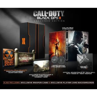   Factory Sealed CALL OF DUTY BLACK OPS 2 HARDENED ED   US PS3 Preorder