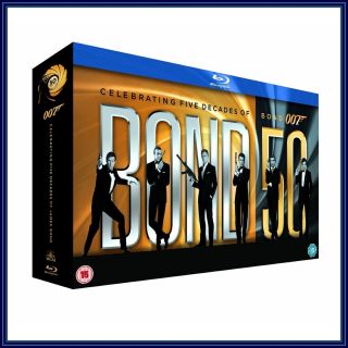 James Bond 22 Film Collection Brand New Blu Ray Boxset