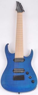 Agile Septor 827 MN CP Blue Flame 8 String Guitar New