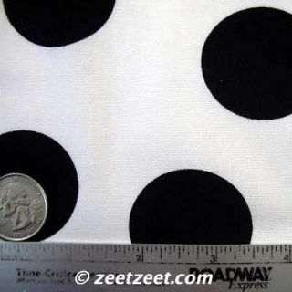  giant polka dot white black poplin fabric yd browse all black white 