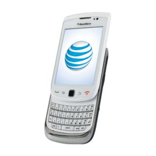 RIM Blackberry 9800 Torch AT&T (White) Fair Condition Smartphone