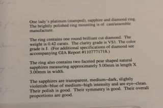 Blue Nile PLAT950 Platinum and Diamond Engagement Ring, Pear Shaped 