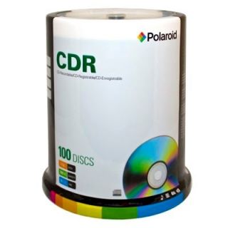 Blank CD R80 52x 700MB Polaroid CD Discs in Spindles in A 400 Lot C1 