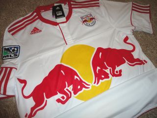   MLS New York Red Bulls BLANK Soccer Football TOP Shirt Jersey Game XL