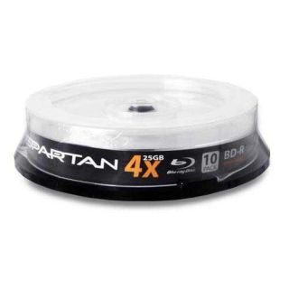    4X 25GB BD R White inkjet printable Blank Blu Ray Discs 10 per pack