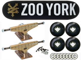 Zoo York Incentive Skateboard Upgraded Krux Trucks Darkstar ABEC 9 
