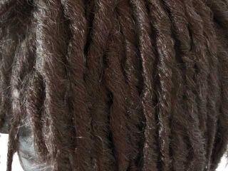 dreadlock wig can also be used for rasta man bob marley bum caveman 