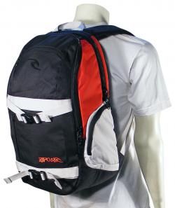 rip curl cortez surf backpack block red new