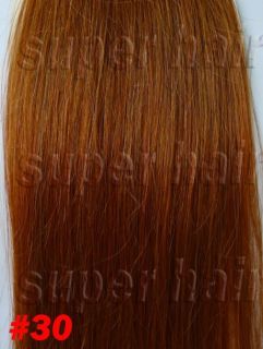 Clip in Remy Human Hair Extensions Black Brown Blonde